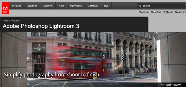 Adobe Web Site