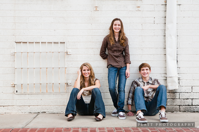 Family Portrait in Mesa Arizona