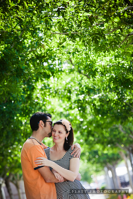 An engagement portrait in mesa arizona