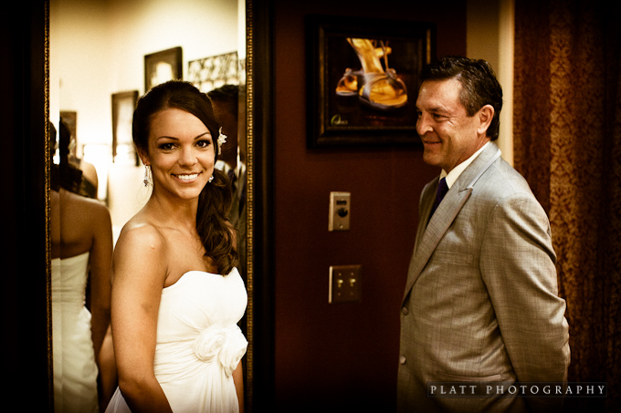 scottsdale-arizona-wedding-3 Father admiring the bride at a Wedding at Troon North in Scottsdale Arizona