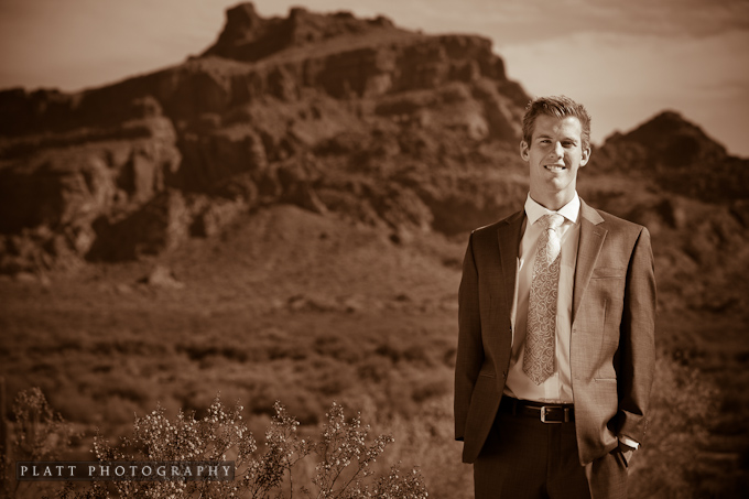 Arizona Wedding Photography Portraits at Red Mountain