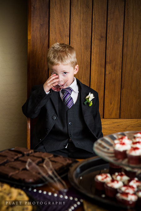 Child at Wedding Reception And finally a photograph of the LDS Temple in 