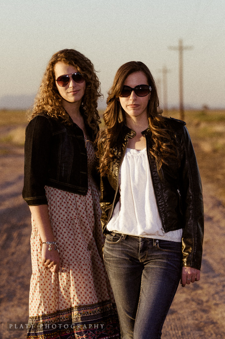 Senior portraits of twins in Chandler Arizona Desert (3)