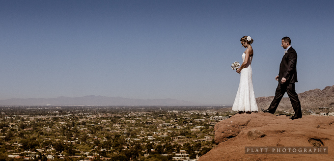 Wedding Photography on Camelback Mountain in Scottsdale Arizona (3) A Wedding on the top of camelback mountain in scottsdale arizona. (3)