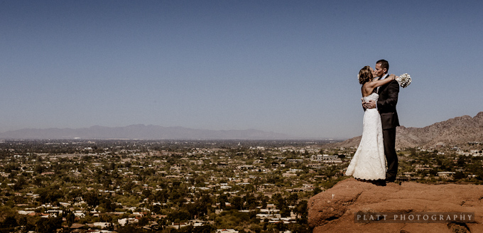 Wedding Photography on Camelback Mountain in Scottsdale Arizona (2) A Wedding on the top of camelback mountain in scottsdale arizona. (2)