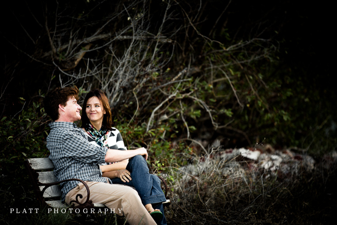 Engagement Portraits in the Gulf of Mexico, of the coast of Key West, Florida by Jared Platt, Platt Photography.