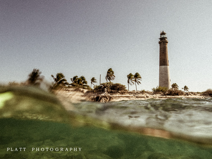 Engagement Portraits in the Gulf of Mexico, of the coast of Key West, Florida by Jared Platt, Platt Photography.